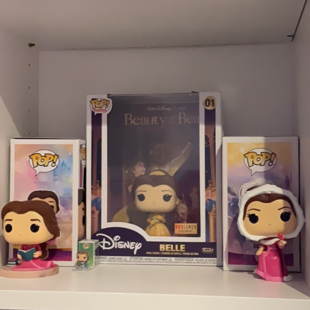 Disney Funko Pop Belle Collection